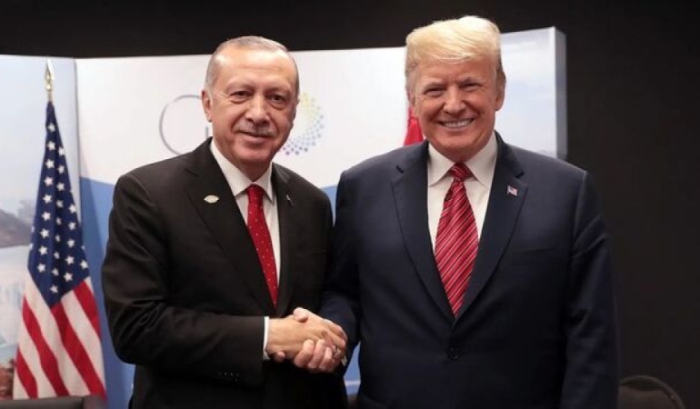 Erdoğan ile Trump telefonda görüştü